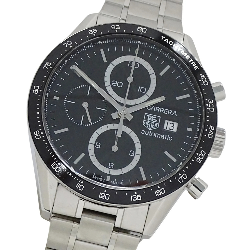 TAG Heuer Carrera CV2010-4 BA0786 Men's Watch, Brand Name, Tachymeter, Chrono...